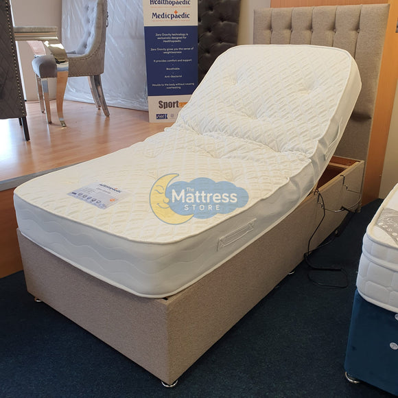 Memory foam mattress for adjustable electric beds